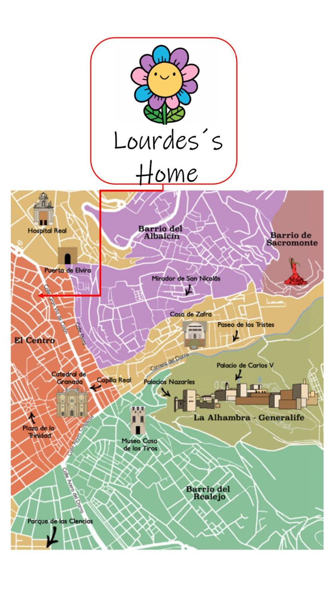 Lourdes'S Home Granada Exteriér fotografie